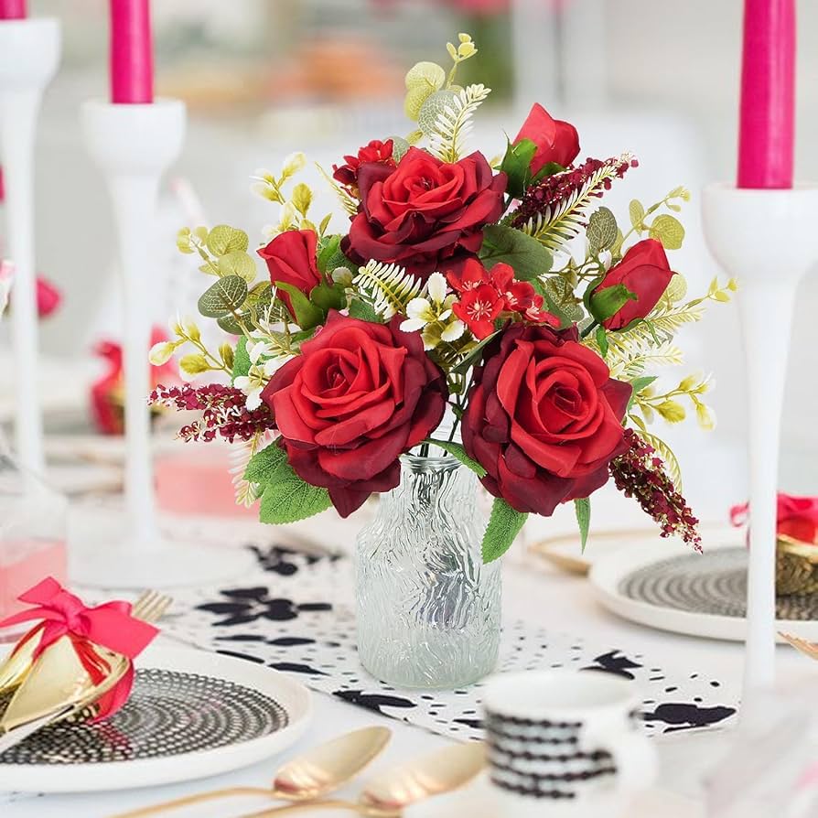 Valentine’s Day with Artificial Flowers