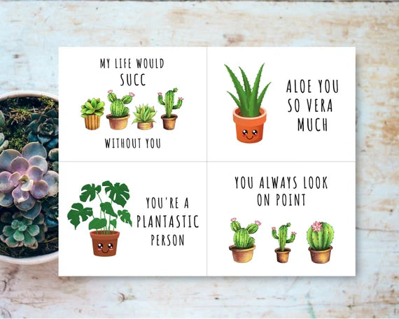 Valentine’s Day Plant Puns 🌿💘