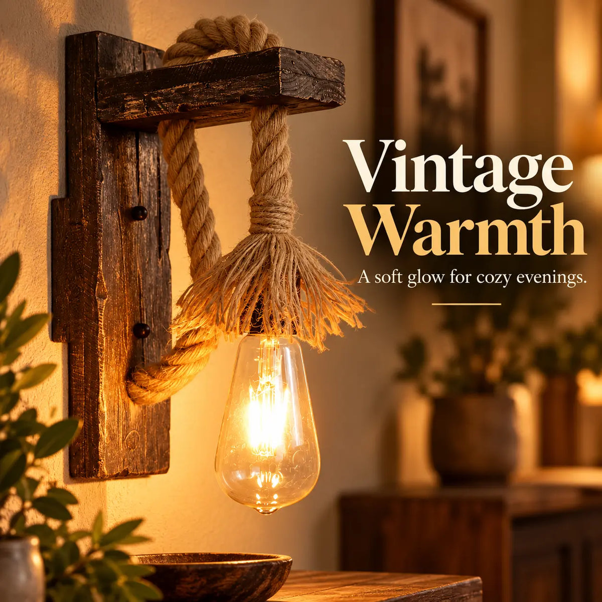 Lia Industrial Wood & Metal Wall Sconce 1
