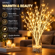 Sala White Birch Branch Light 1