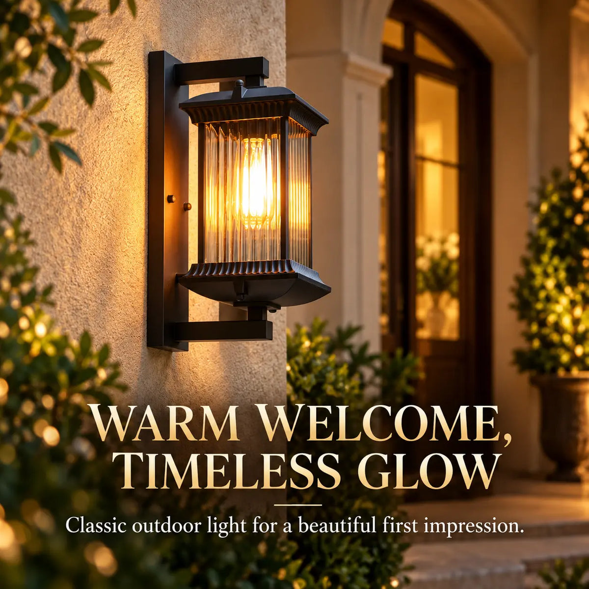 Juna Outdoor Metal Wall Lantern
