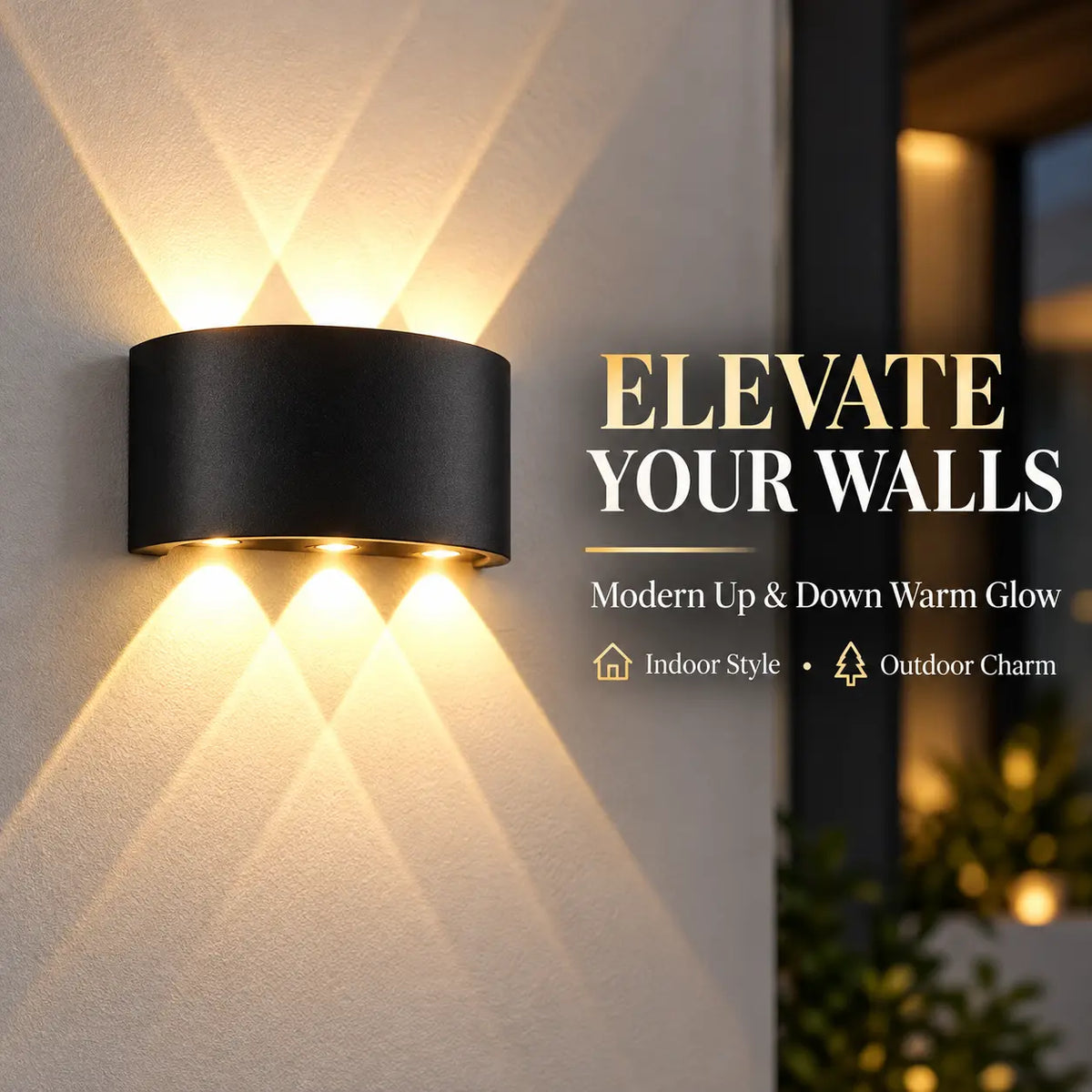 Selia Up & Down LED Wall Light