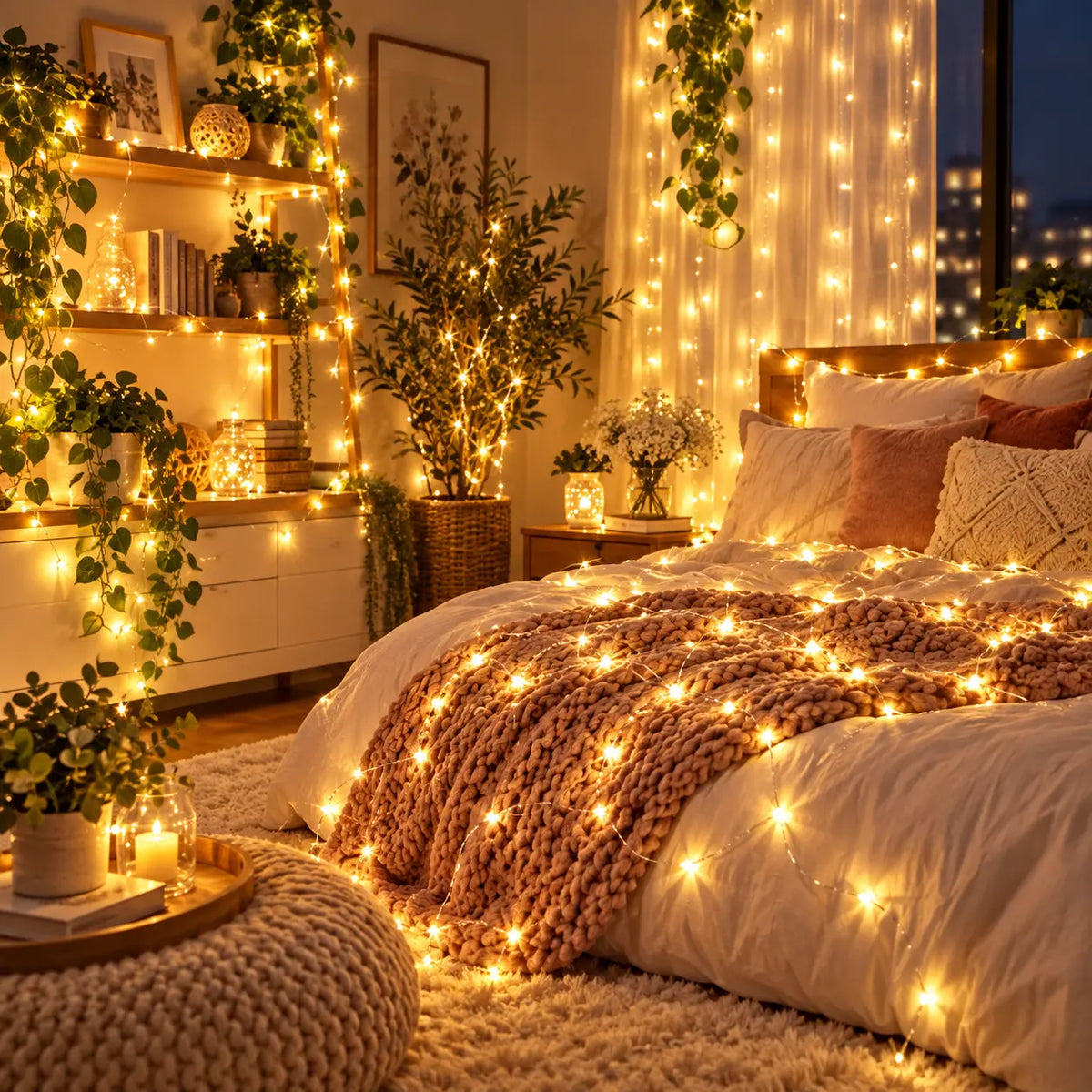 Mena Copper Wire Fairy Lights