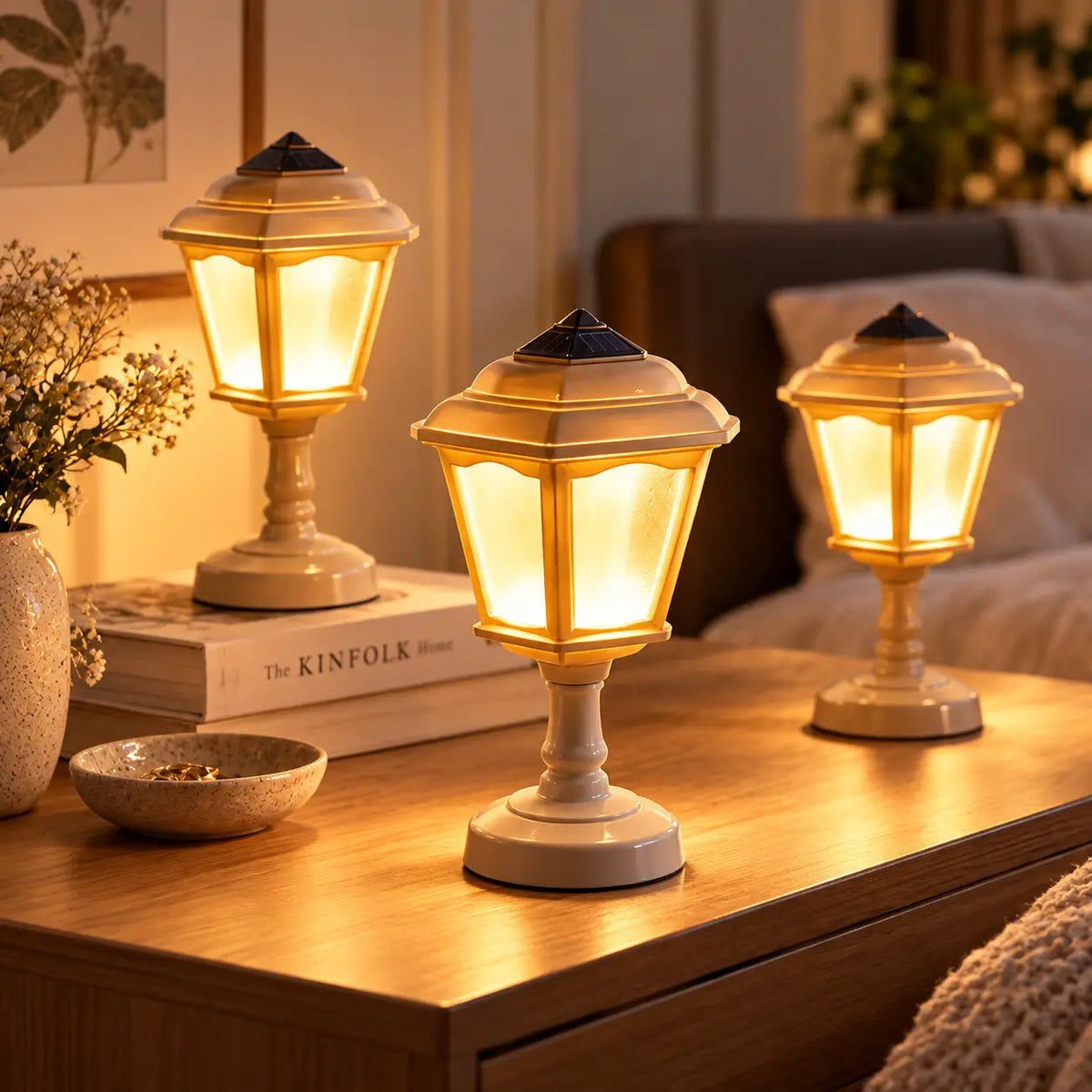 Anela Geometric Flower Bud Lamp