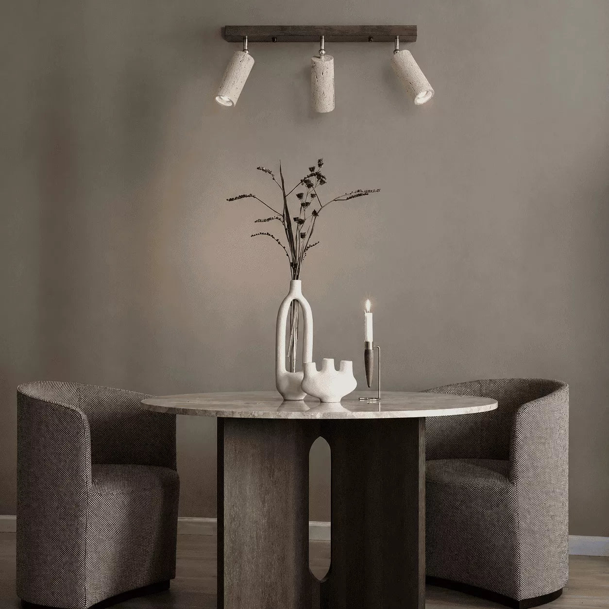 Rhea Stone Ceiling Light