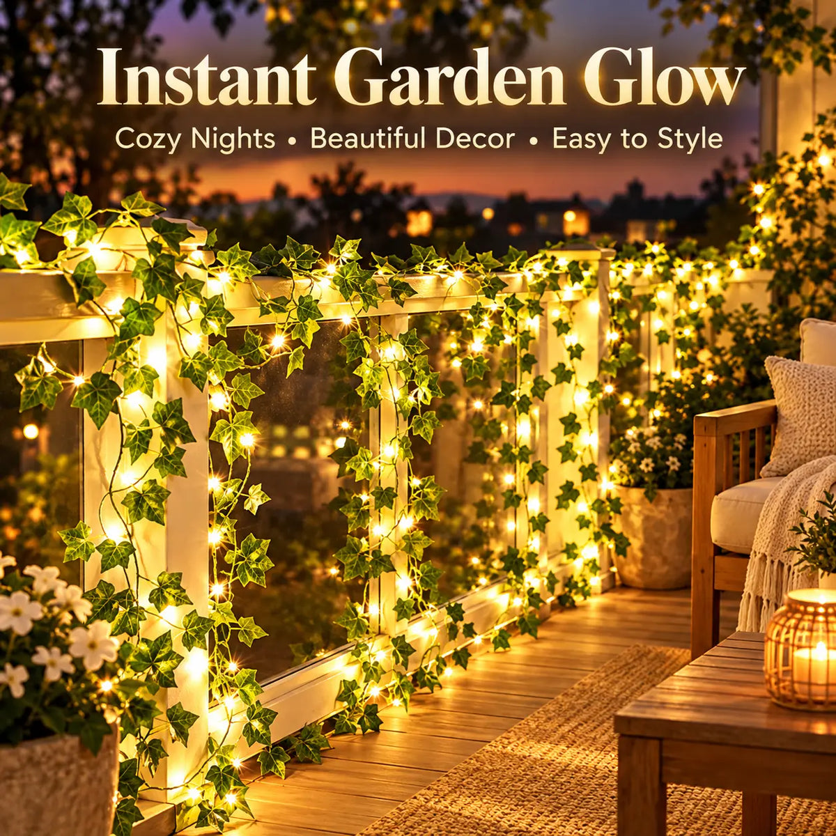 Orla Ivy Vine Fairy String Lights