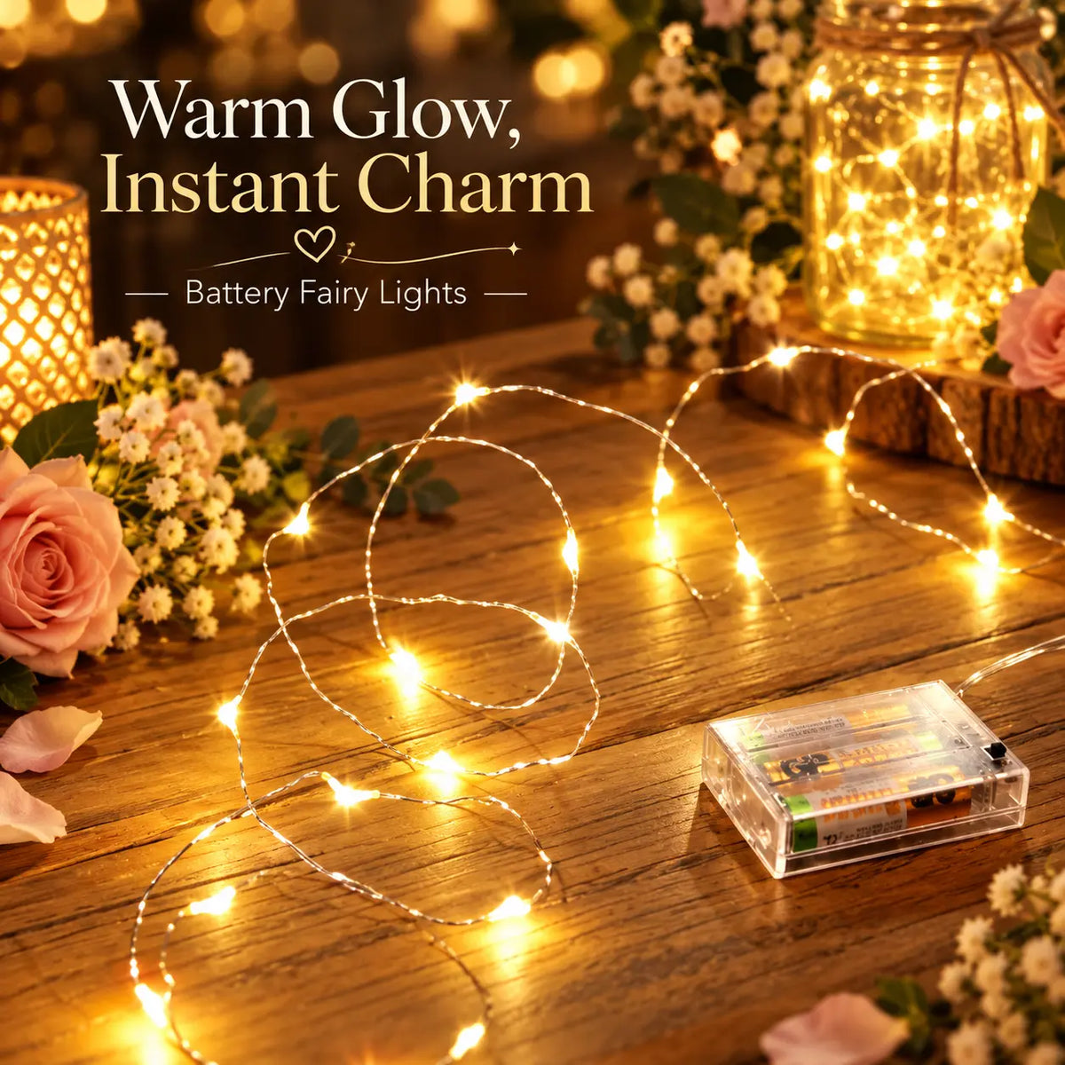 Mena Copper Wire Fairy Lights