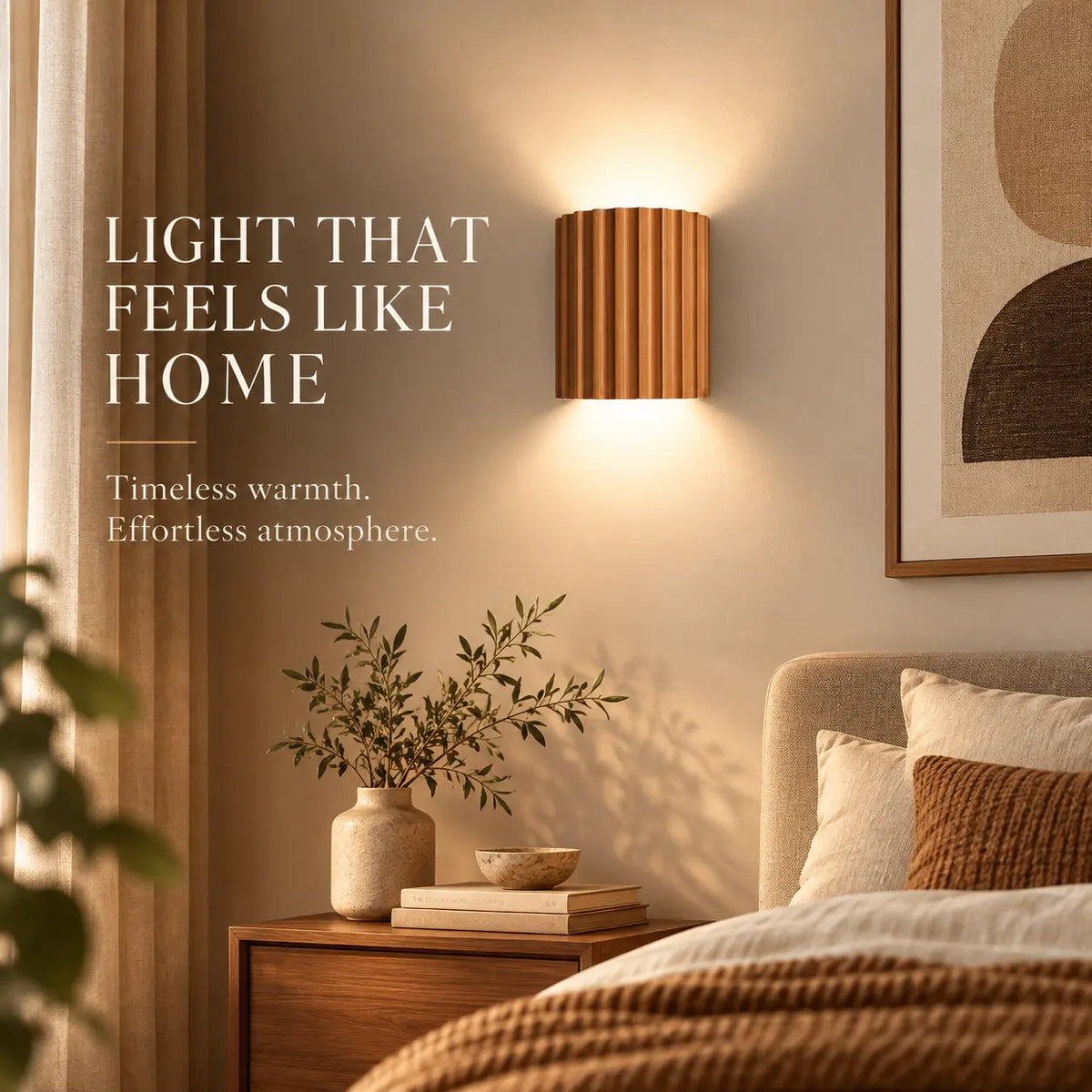 Ione Resin Wall Light