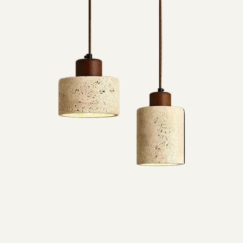 Selo Wood Pendant Light – Soft Glow for Bedside & Dining
