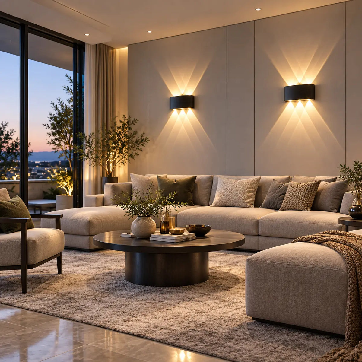 Selia Up & Down LED Wall Light