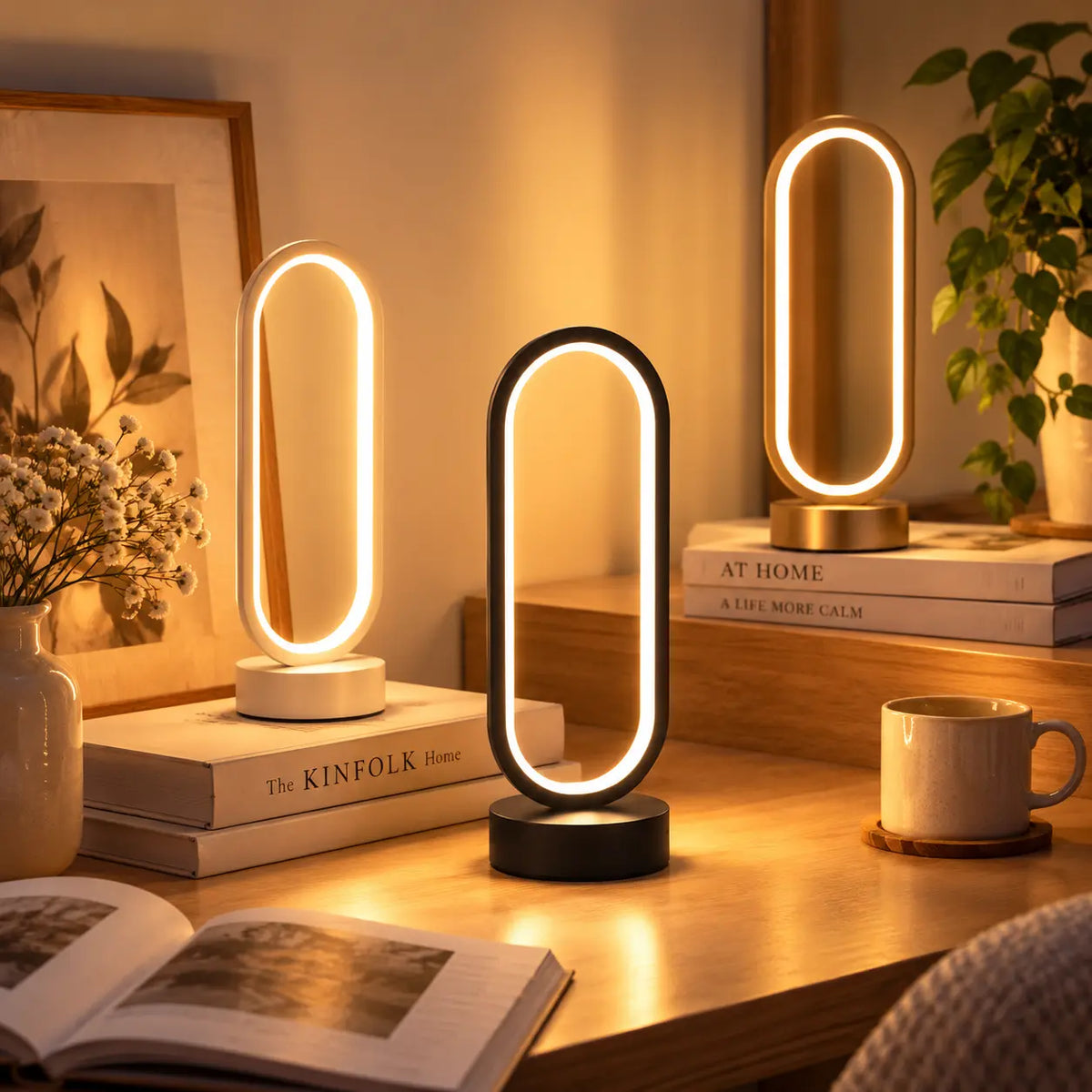 Arlo Minimalist Ring Desk Lamp