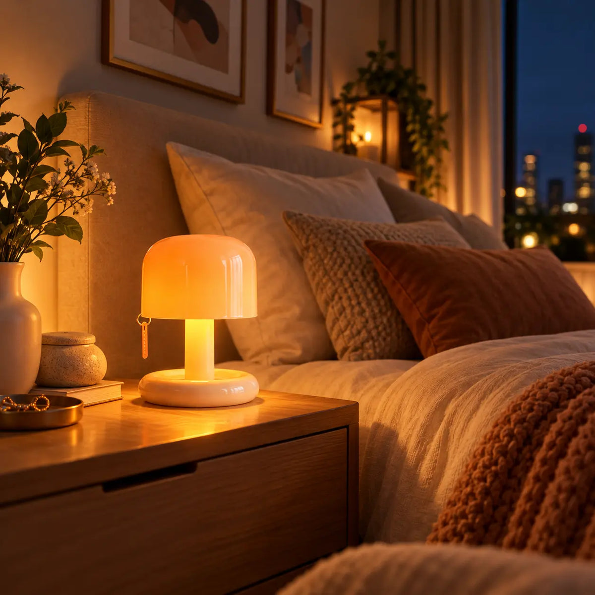 Cova Mini Mushroom Sunset Lamp