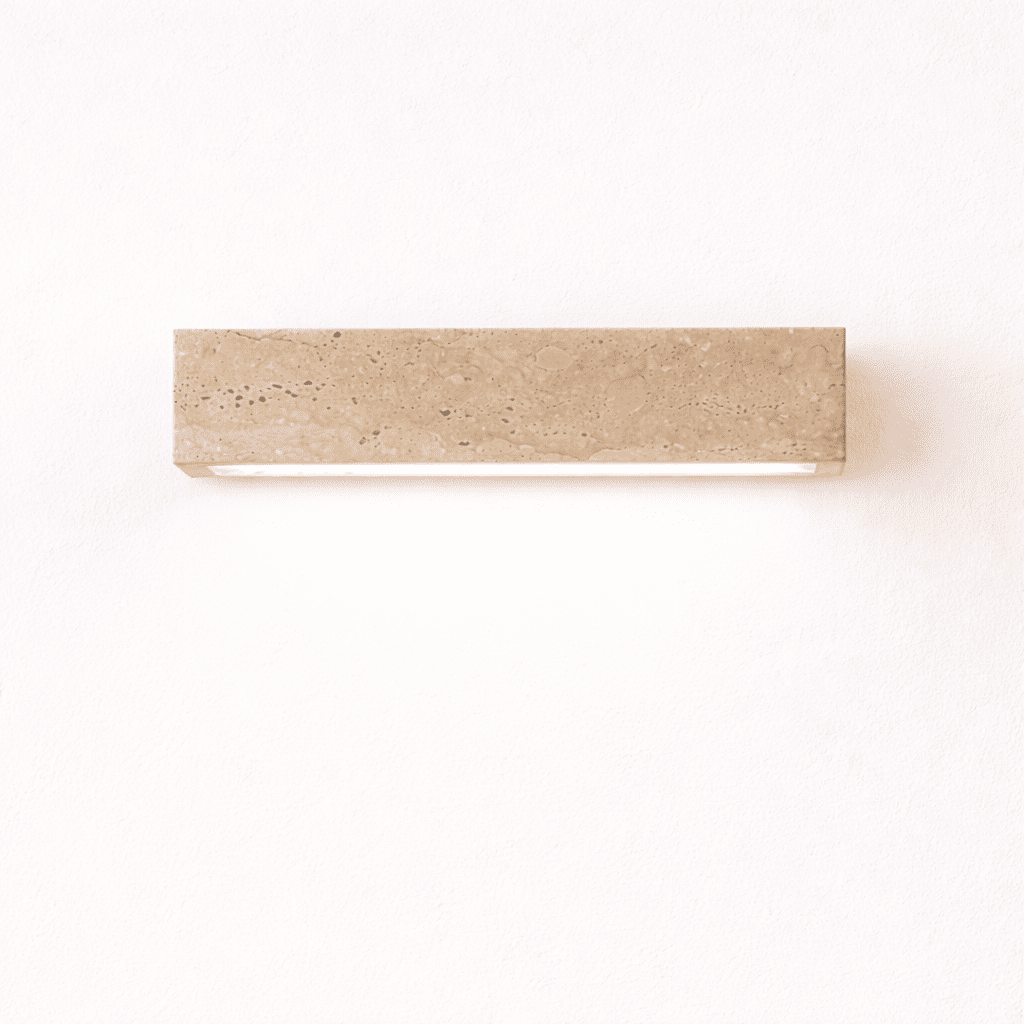 Tarin Stone Wall Light – Quiet Warmth for Bedside & Bedroom