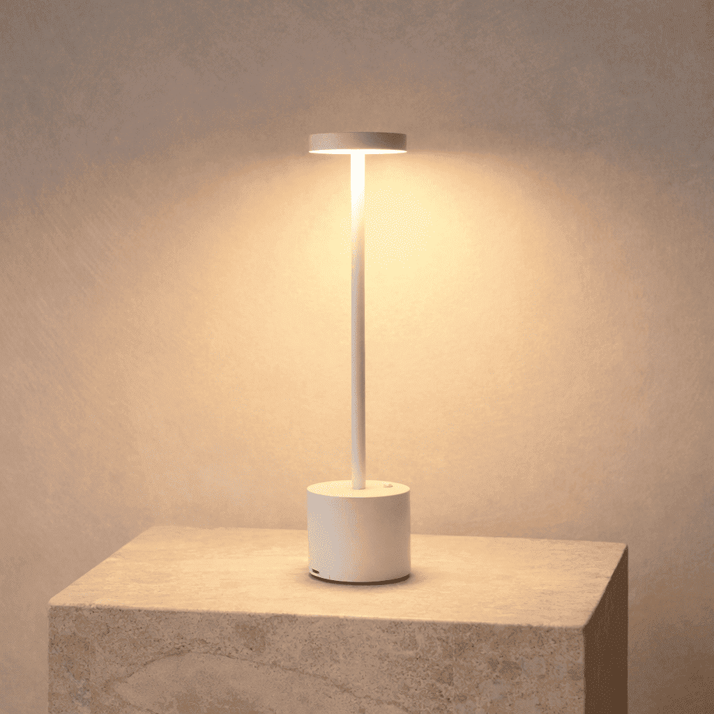 Cordless Touch Table Lamp for Modern Interiors | Florona