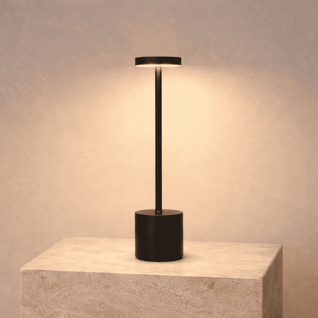 Cordless Touch Table Lamp for Modern Interiors | Florona