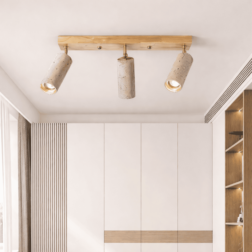 Rhea Stone Ceiling Light