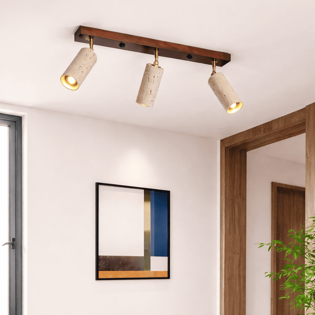 Rhea Stone Ceiling Light