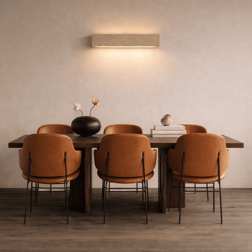 Tarin Stone Wall Light – Quiet Warmth for Bedside & Bedroom