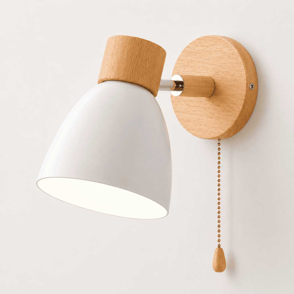 Solenne Macaron Wall Sconce – Warm Directional Glow for Bedside & Modern Nordic Interiors