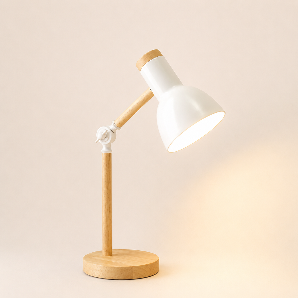 ureline Nordic Desk Lamp – Soft Focus Lighting for Reading &amp; Quiet Workspaces