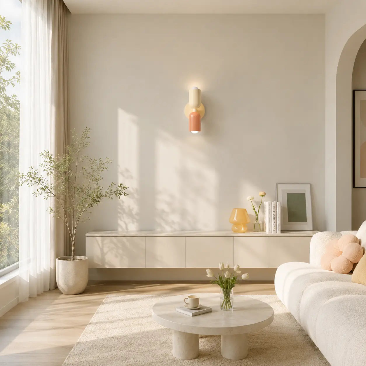 Solvi Macaron Wall Light