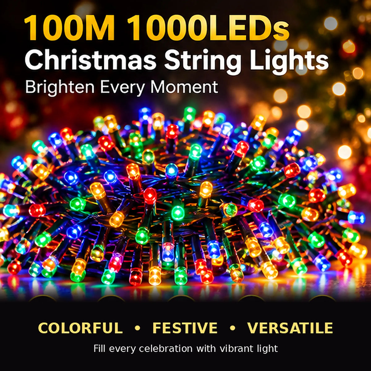 Zena Plug-In Curtain Fairy Lights