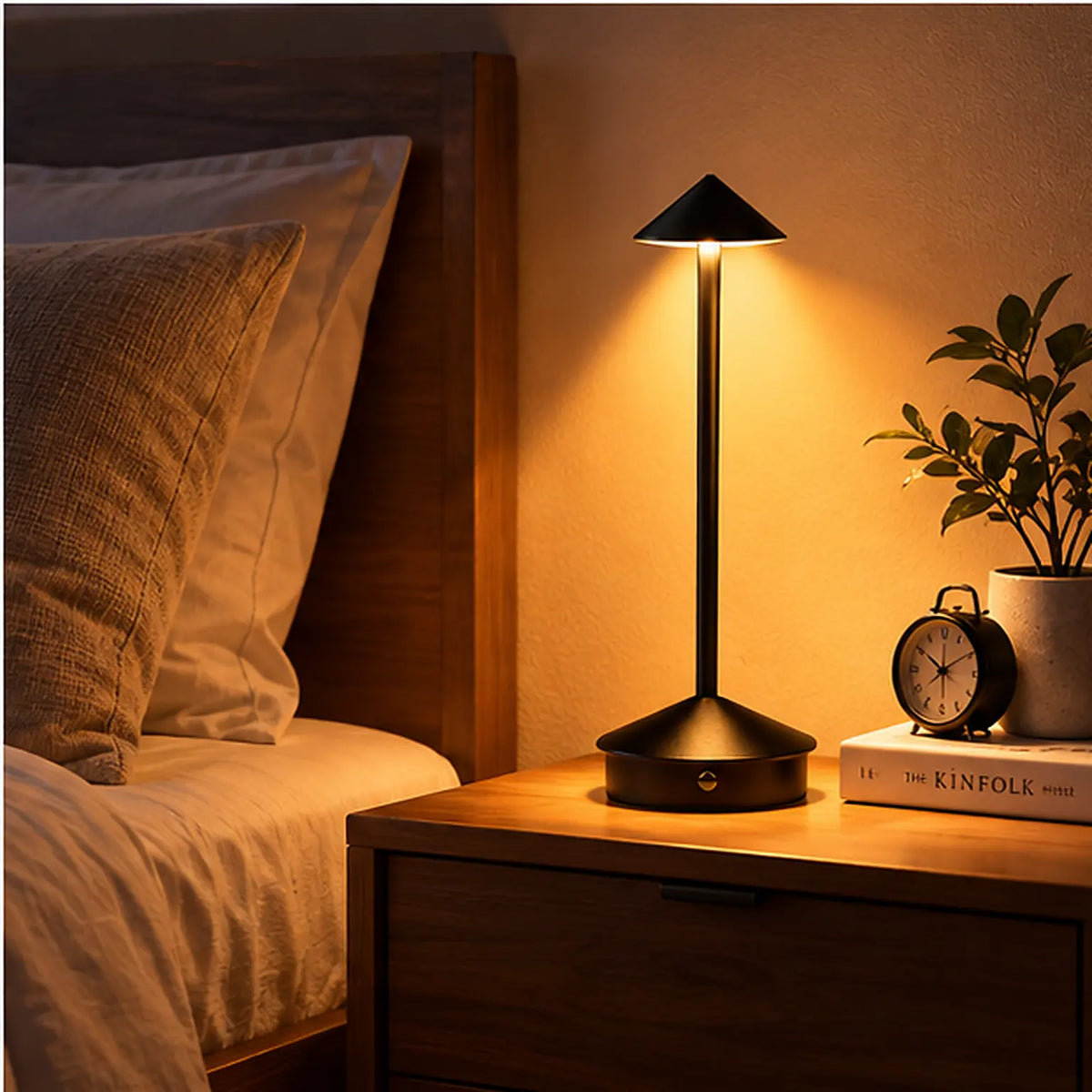 Anya Cordless Aluminum Table Lamp