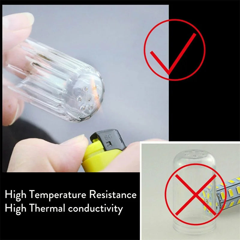 E27 E14 B22 LED Corn Light Bulbs Screw Bayonet Cap SES 7W 12W 30W 45W Ultra Bright 165LEDs Replace 150W Halogen Lamps