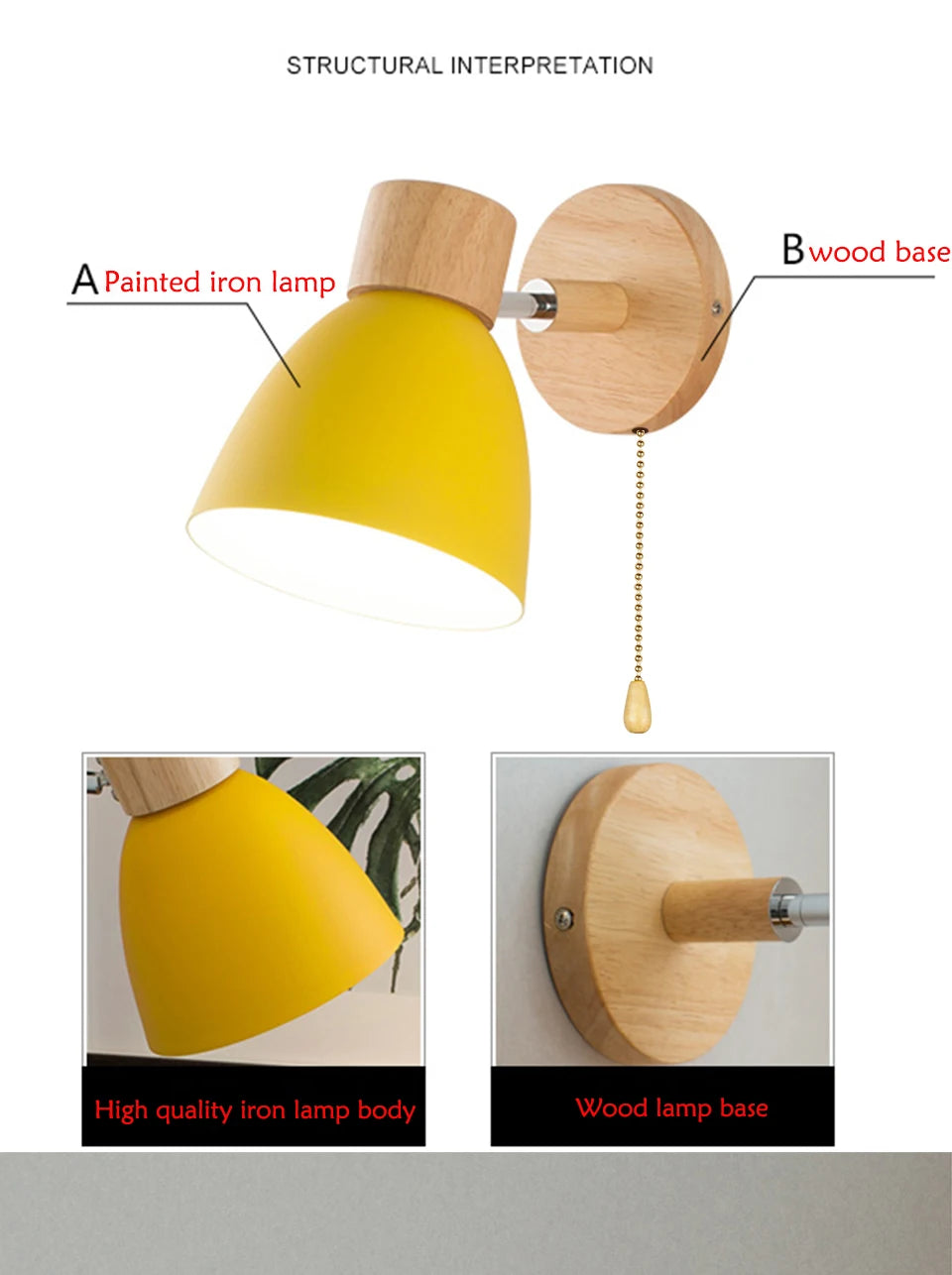 Solenne Macaron Wall Sconce – Warm Directional Glow for Bedside & Modern Nordic Interiors