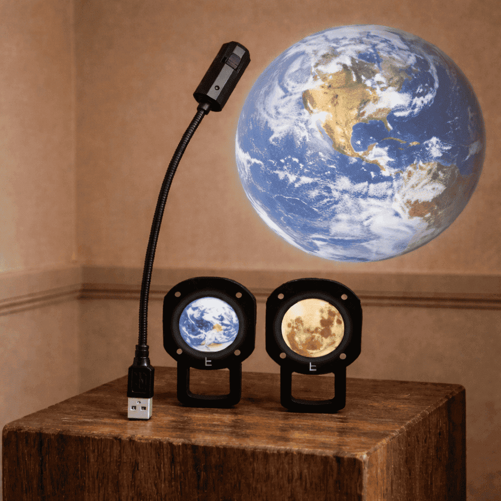 Moon Projection Lamp for Calm Night Lighting | Florona