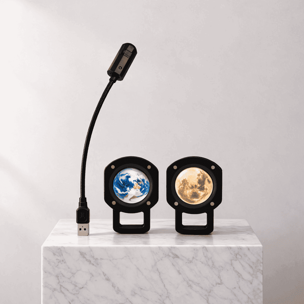 Moon Projection Lamp for Calm Night Lighting | Florona