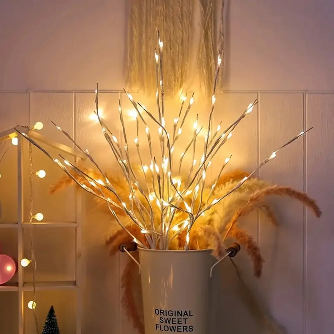 White Birch Branch LED Lights – 20 LEDs – image 11