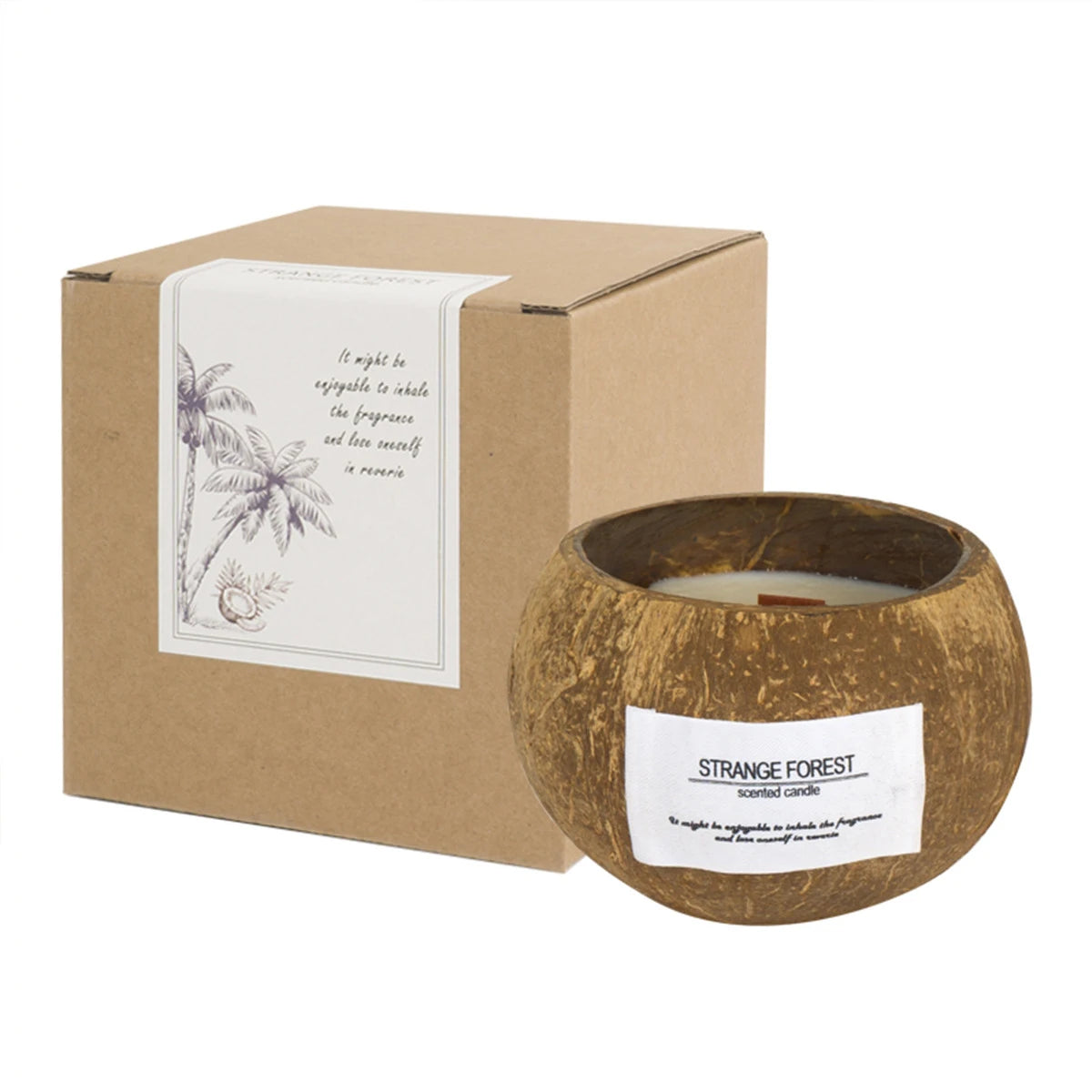 Dara Coconut Shell Soy Wax Candle