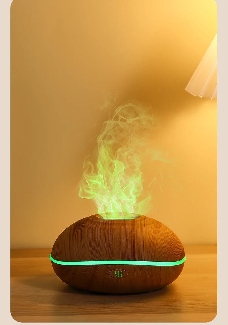 Ember Flame Diffuser – Evening Mist, Amber Glow