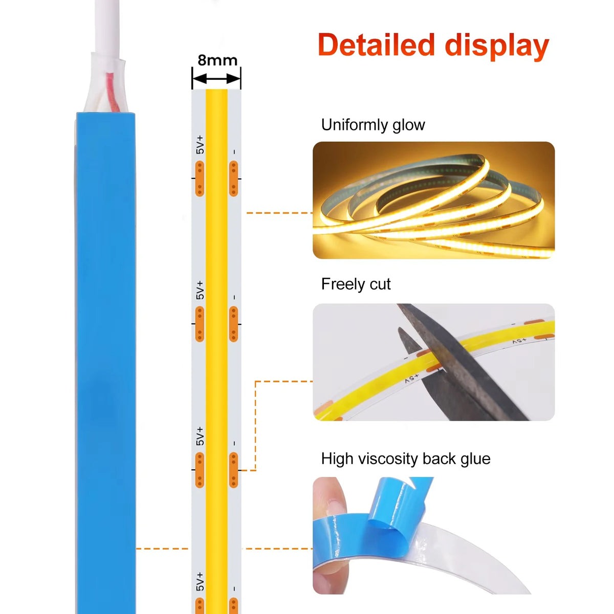 Nima Motion Sensor COB LED Strip