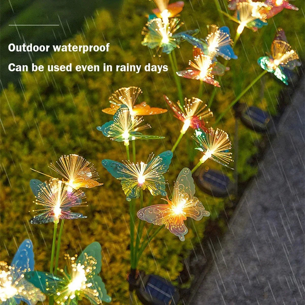 Solar Butterfly Light