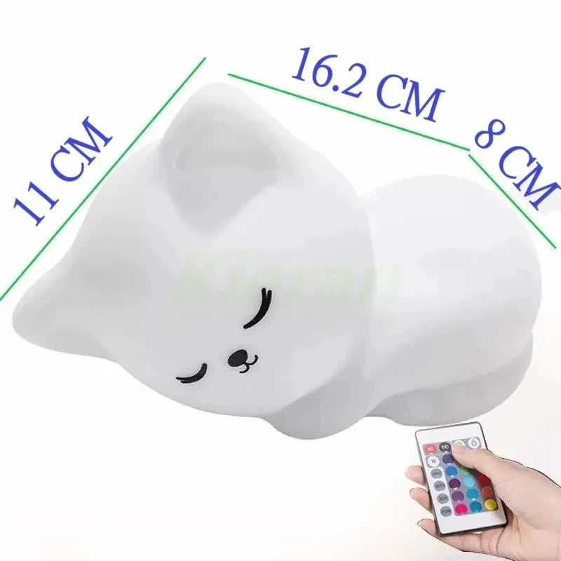 Oska Cat Silicone Night Light