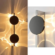 Modern LED Wall Light Rotatable Corrugated Wall Lamp Stainless Steel Atmosphere Wall Sconces Hotel Bedroom Bedhead Lights