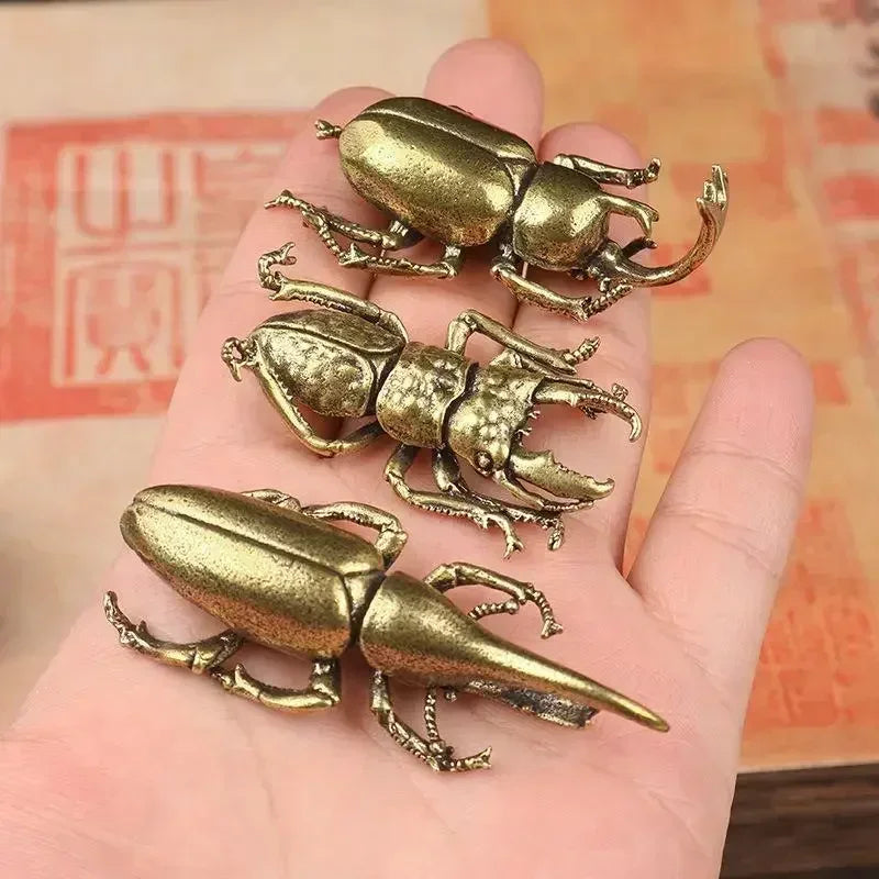 Solid Brass Beetle