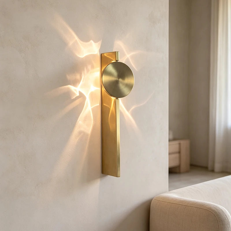 Modern LED Wall Light Rotatable Corrugated Wall Lamp Stainless Steel Atmosphere Wall Sconces Hotel Bedroom Bedhead Lights