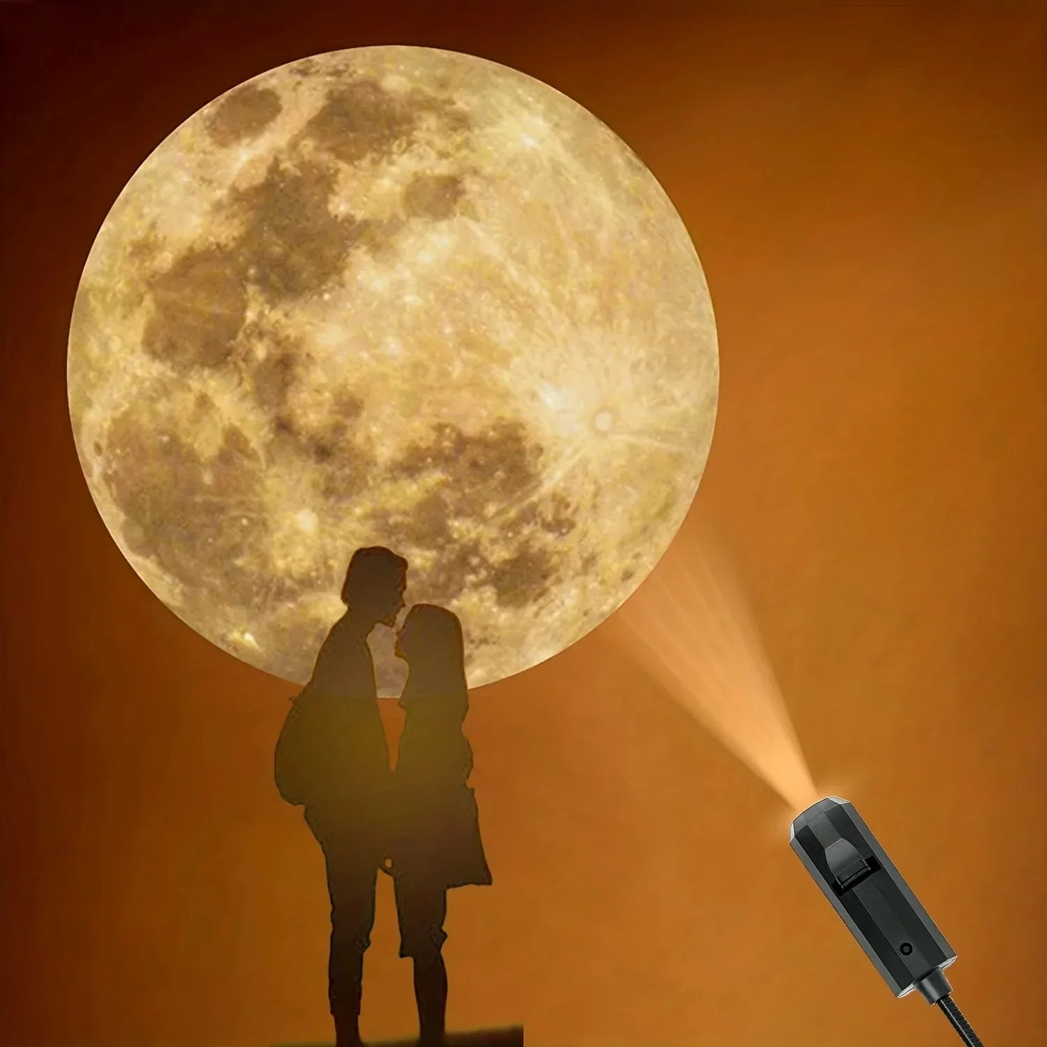 Moon Projection Lamp for Calm Night Lighting | Florona