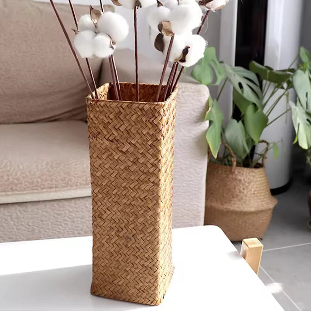 Rattan Vase