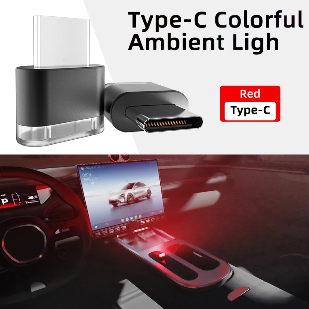 Noa USB-C Car Ambient Light