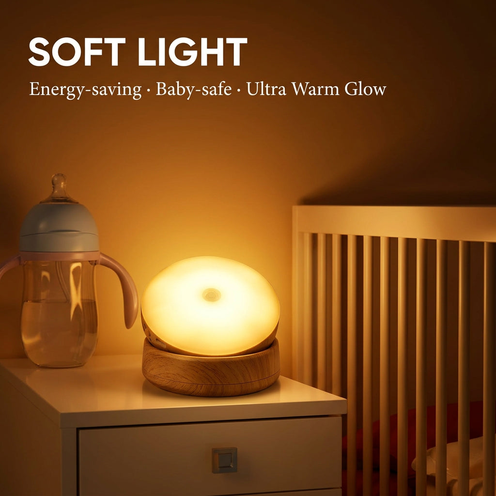 Soli Round Motion Sensor Wall Light