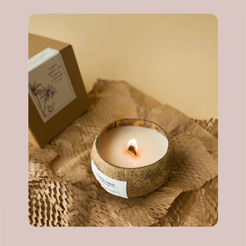 Dara Coconut Shell Soy Wax Candle