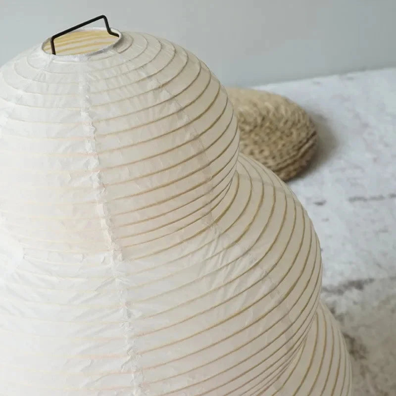 Kala Rice Paper Sculpture Table Lamp 1