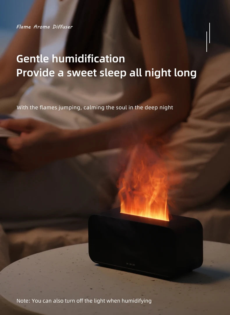 Flame Aroma Diffuser for Warm Evening Atmosphere | Florona