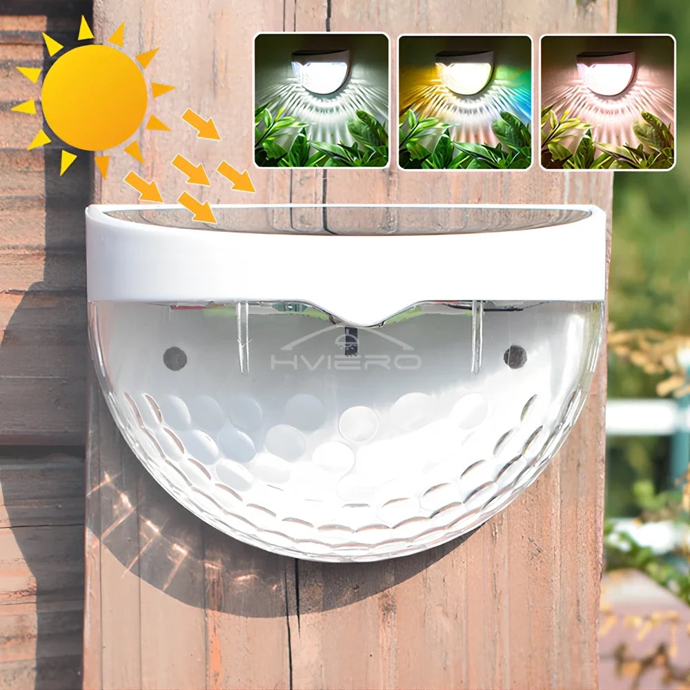 Solar Fence Light
