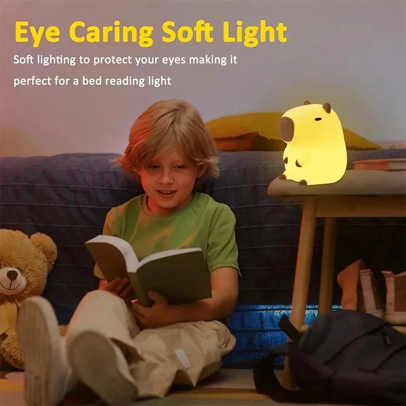 Uma Capybara Resin Night Light