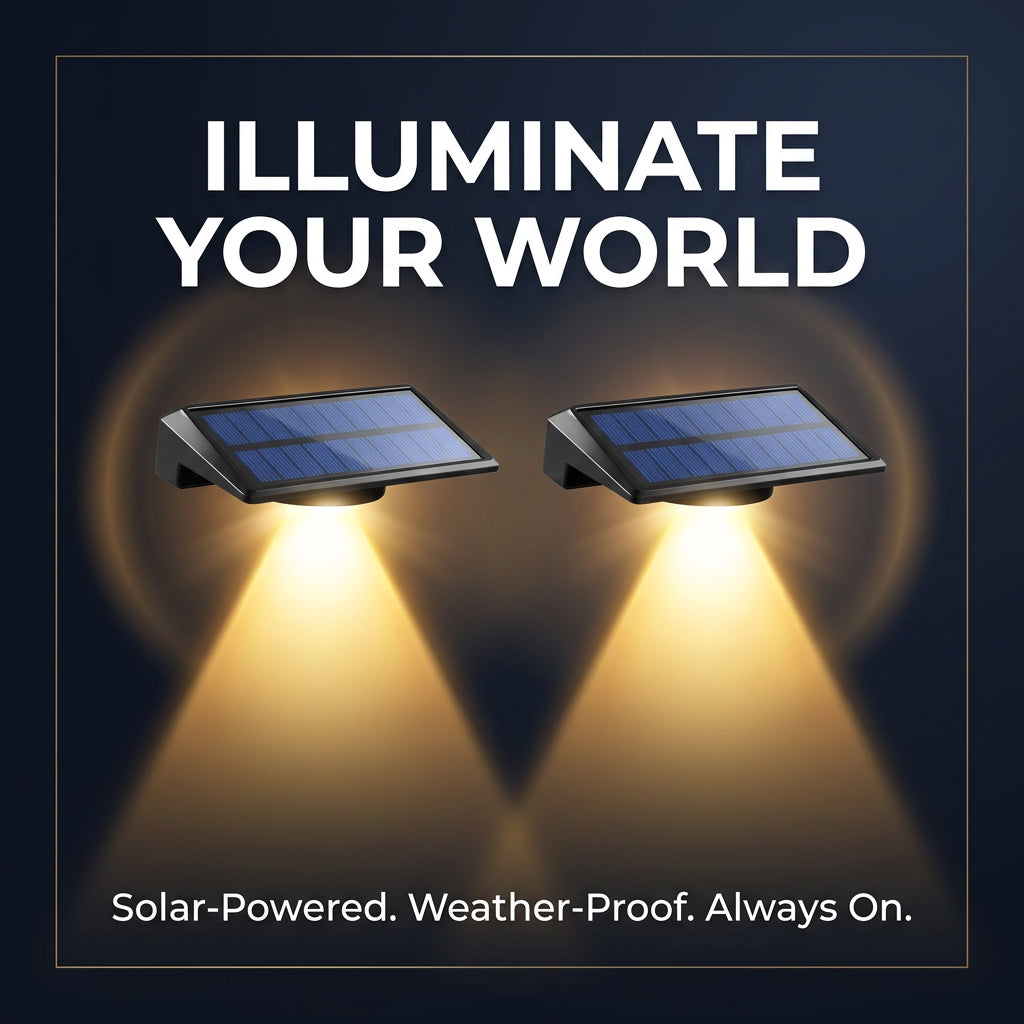 Tila Solar Fence Lights